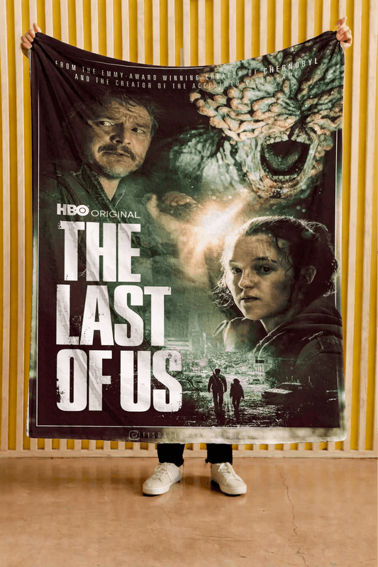 Cobija The Last of Us – Joel y Ellie · collage