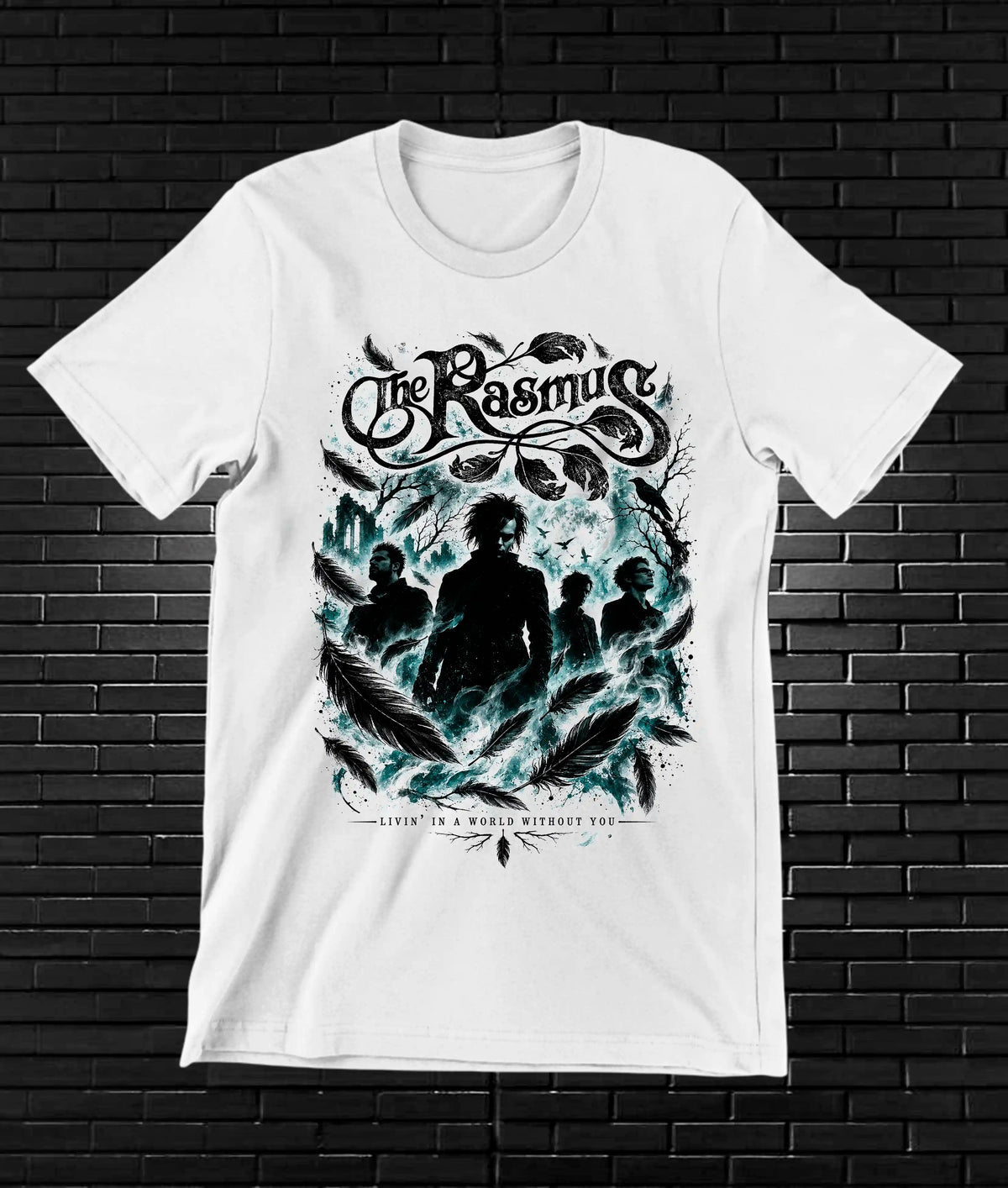Camiseta The Rasmus BAMOR BAREN Blanco