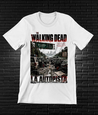 Camiseta The Walking Dead BALOR BANIX Blanco