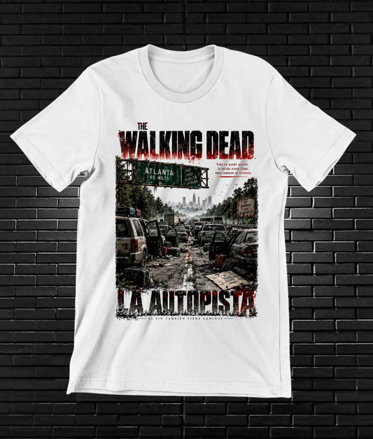 Camiseta The Walking Dead BALOR BANIX Blanco