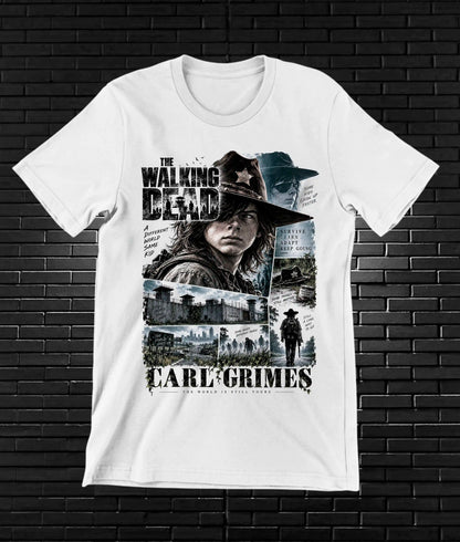 Camiseta The Walking Dead BALOR BAREN Blanco