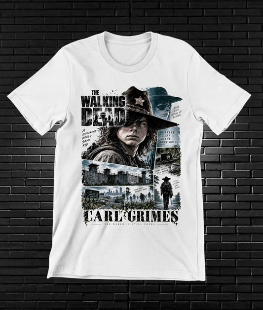 Camiseta The Walking Dead BALOR BAREN Blanco