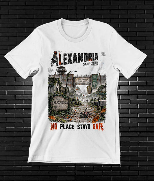 Camiseta The Walking Dead BAMOR CAVOX Blanco