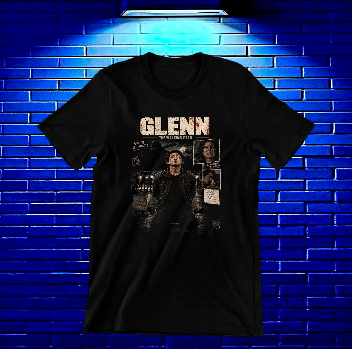 Camiseta The Walking Dead BAMOR CAVOX Negro