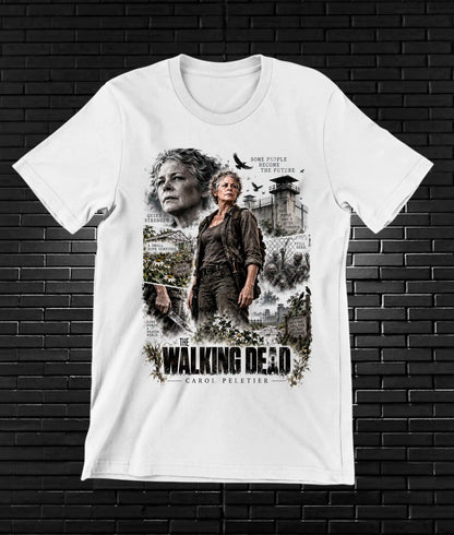 Camiseta The Walking Dead BAMOR NIVRA Blanco