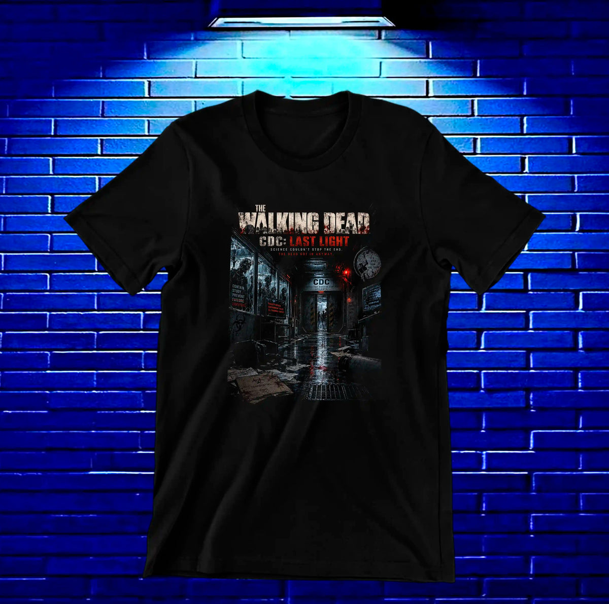 Camiseta The Walking Dead BAXOR NIVRA Negro