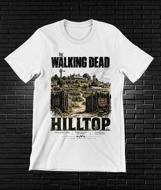 Camiseta The Walking Dead CALEN BAREN Blanco