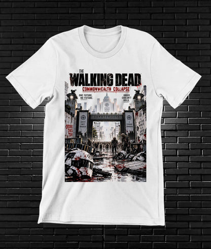 Camiseta The Walking Dead CALEN CAVOX Blanco