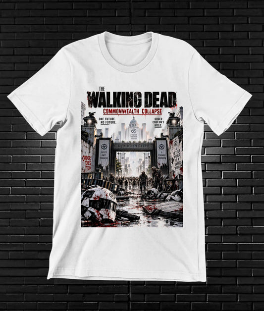 Camiseta The Walking Dead CALEN CAVOX Blanco