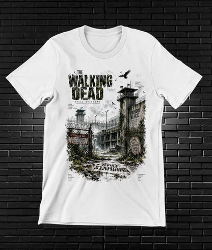 Camiseta The Walking Dead CALEN NIVRA Blanco