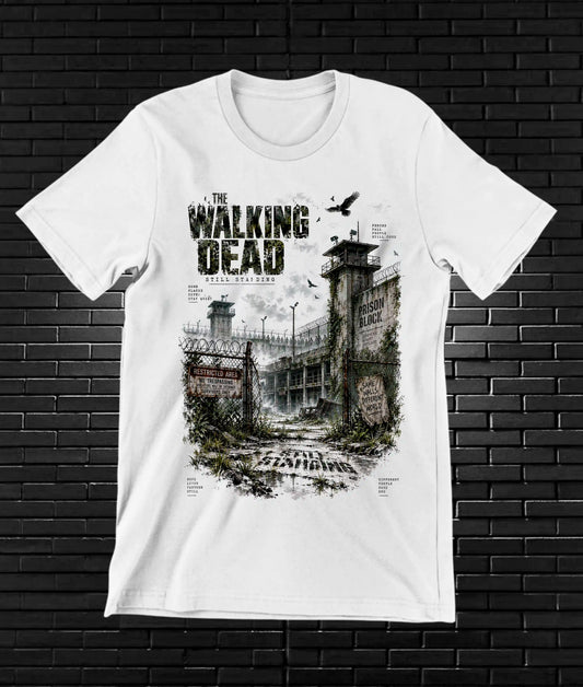 Camiseta The Walking Dead CALEN NIVRA Blanco