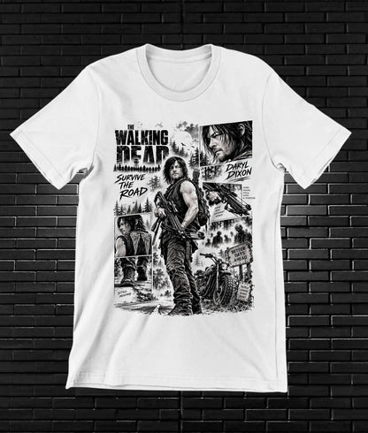 Camiseta The Walking Dead CAMINE BANIX Blanco
