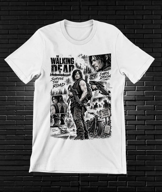 Camiseta The Walking Dead CAMINE BANIX Blanco