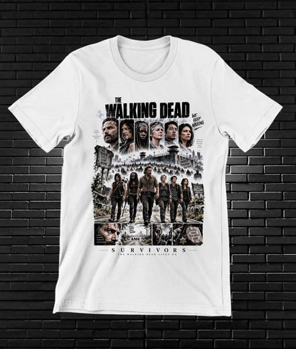 Camiseta The Walking Dead CAMINE CAVOX Blanco