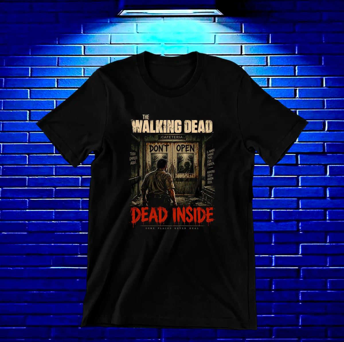 Camiseta The Walking Dead CAVEN CAVOX Negro