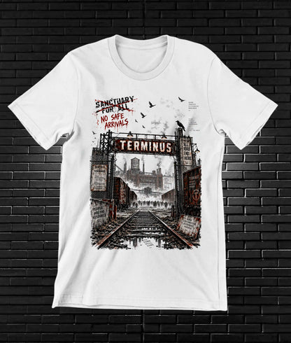 Camiseta The Walking Dead CAVEN NIVRA Blanco