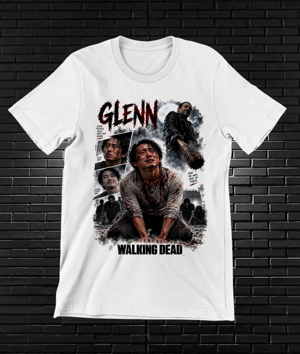 Camiseta The Walking Dead MELAR BAREN Blanco
