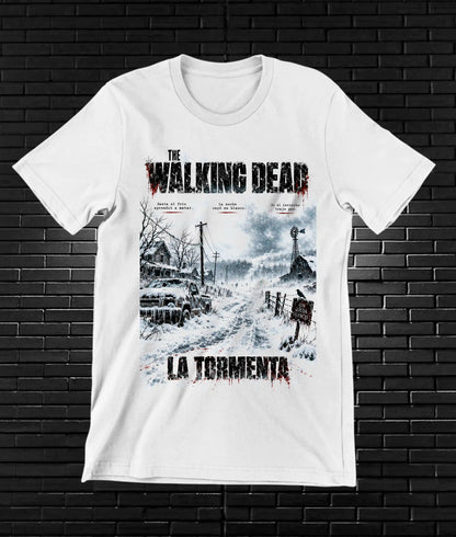 Camiseta The Walking Dead MELAR CAVOX Blanco