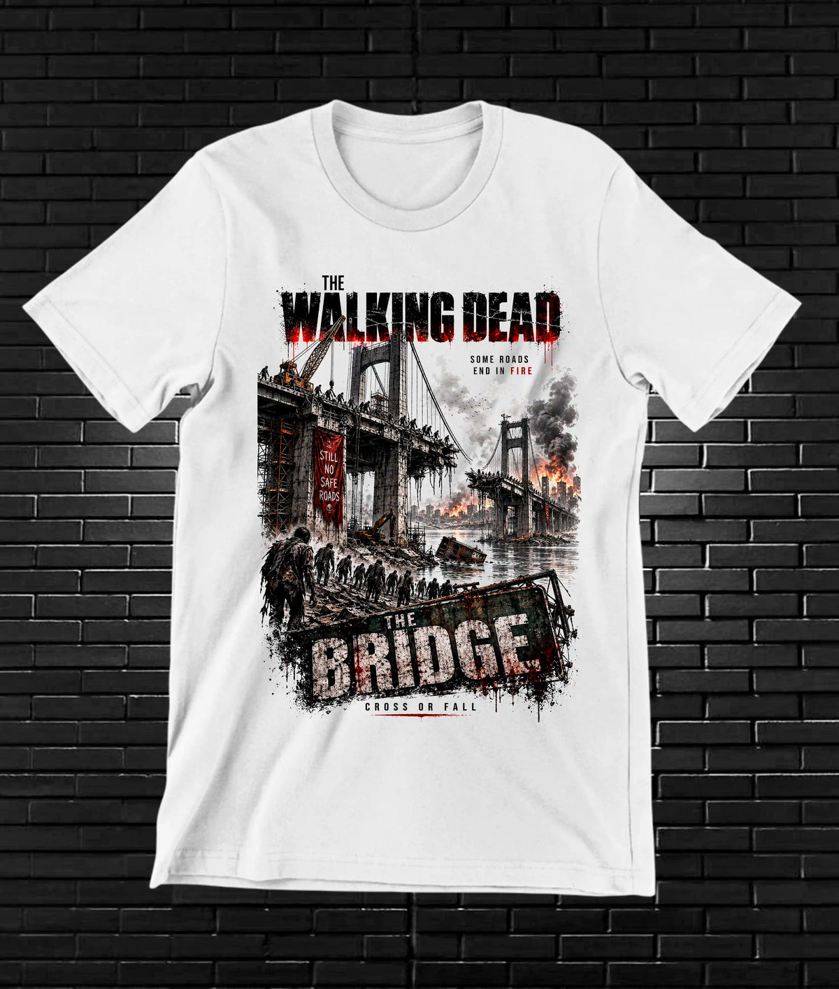 Camiseta The Walking Dead MELAR MERON Blanco