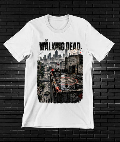 Camiseta The Walking Dead NIMOR BANIX Blanco