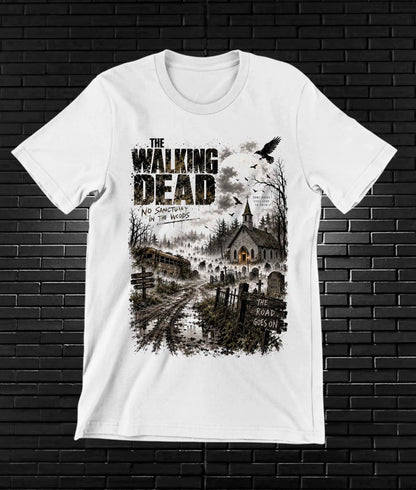 Camiseta The Walking Dead NIMOR BAREN Blanco