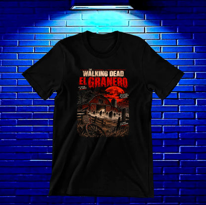 Camiseta The Walking Dead NIMOR BAREN Negro