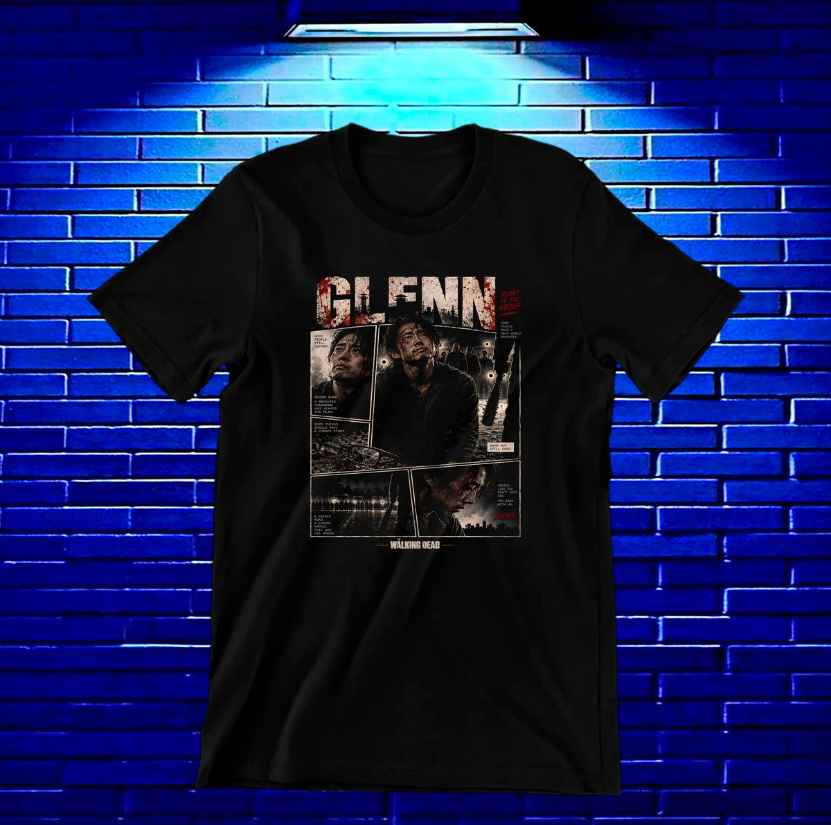 Camiseta The Walking Dead NIMOR MERON Negro