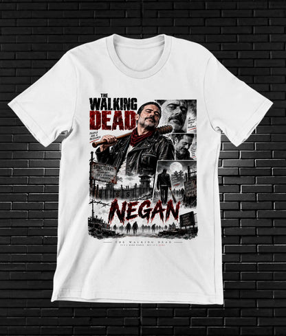 Camiseta The Walking Dead NIMOR NIVRA Blanco