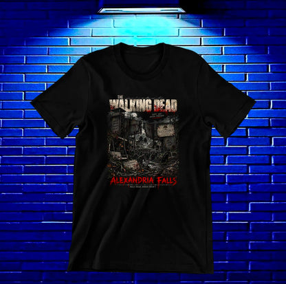 Camiseta The Walking Dead NIREN CAVOX Negro
