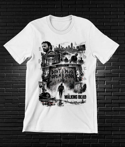 Camiseta The Walking Dead NIREN NIVRA Blanco