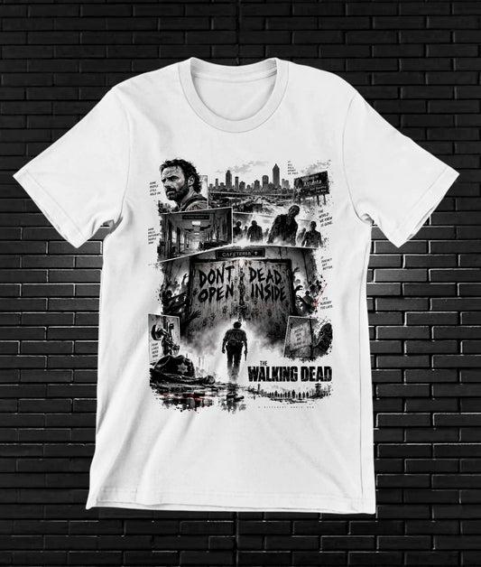 Camiseta The Walking Dead NIREN NIVRA Blanco