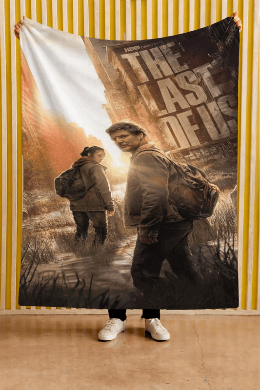 Cobija The Last of Us – Personajes en paisaje urbano