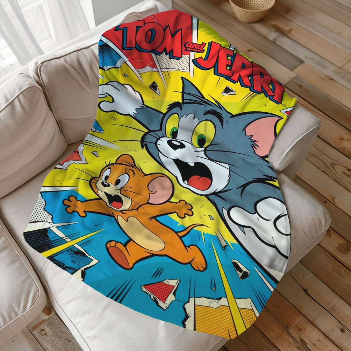 Cobija Tom y Jerry NIMOR