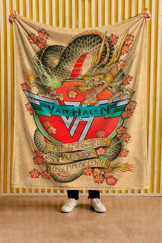 Cobija Van Helen – Emblema alado VH